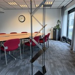 Decoratief folderrek, zwart